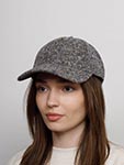Бейсболка STETSON арт. 7720602 BASEBALL CAP DONEGAL WV (синий / бежевый)